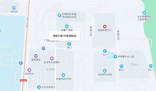 北京广阳德医口腔诊所地理位置